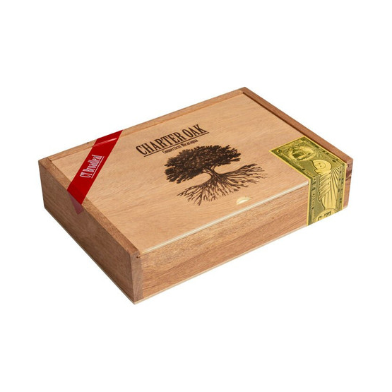 Foundation Charter Oak CT Broadleaf Petite Corona Cigar - Box of 20