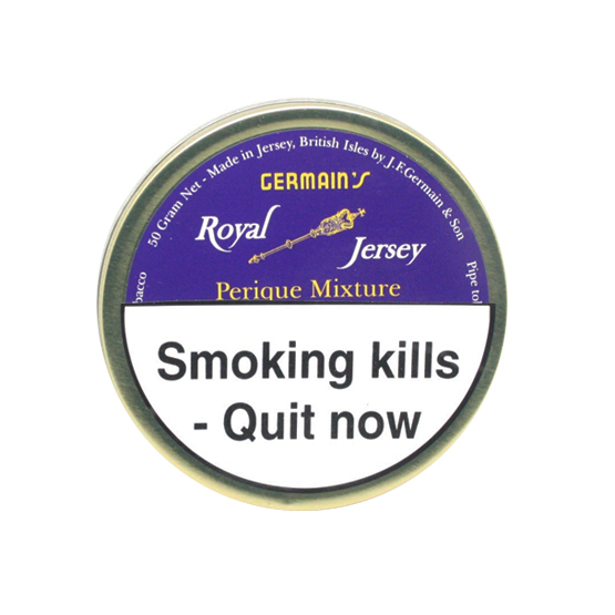 Germain's Royal Jersey Perique Mixture British Pipe Tobacco 50g - Single Tin