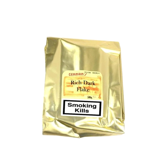 Germain's Rich Dark Flake British Pipe Loose Tobacco 500g