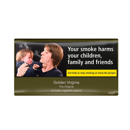 Golden Virginia The Original Hand Rolling Tobacco 50g - Single Pack