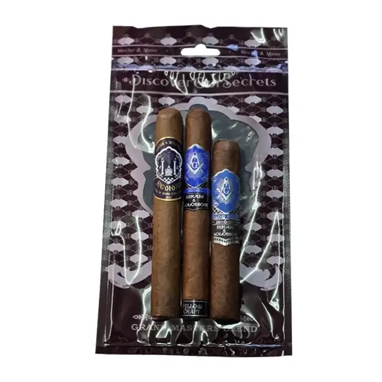 Hiram & Solomon Pillars of Smoke Cigar Selection - 3 Cigars