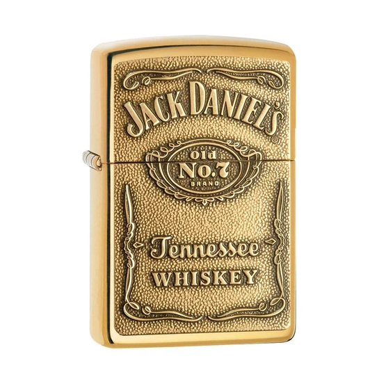 Zippo Jack Daniel'sÂ® Brass Soft Flame Lighter