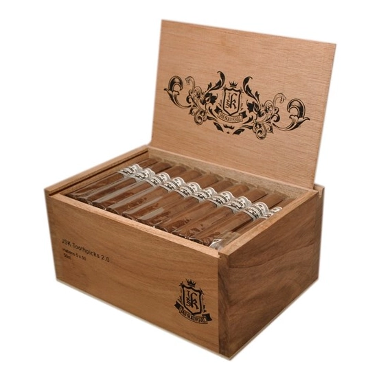 Jas Sum Kral Toothpick 2.0 Robusto Habano Cigar - Bundle of 50