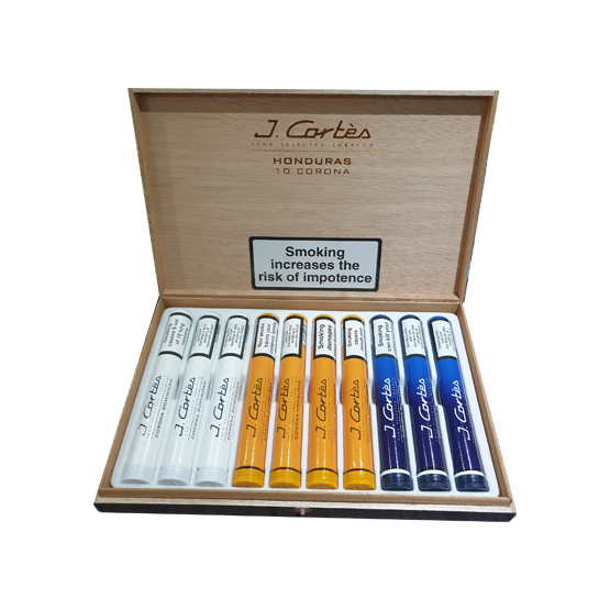 J Cortes Selection Corona Tubos Cigar - Box of 10