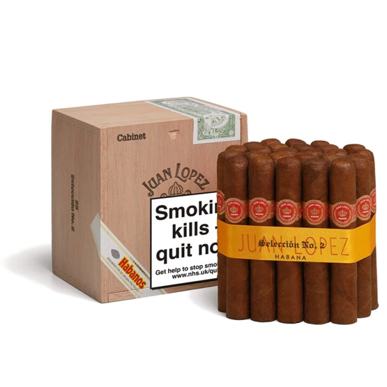 Juan Lopez Seleccion No.2 Cigar - Box of 25