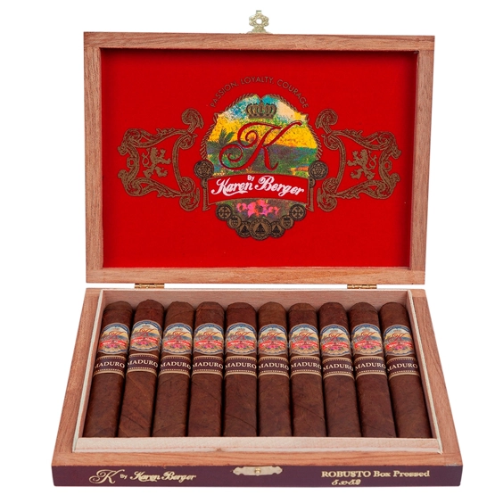 K by Karen Robusto Maduro Cigar - Box of 10