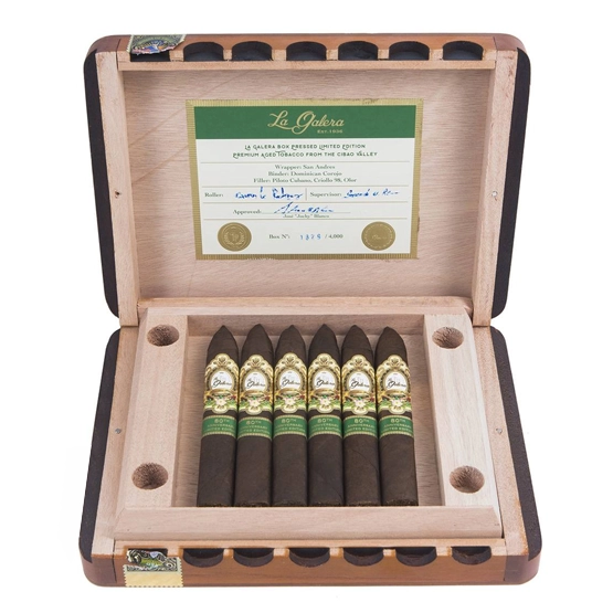 La Galera 80th Anniversary Cigar Selection Box - Box of 14