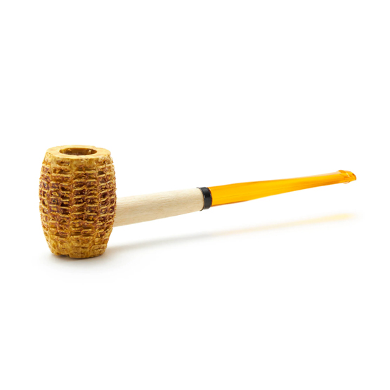 Missouri Meerschaum Corn Cob Huck Finn Straight Pipe