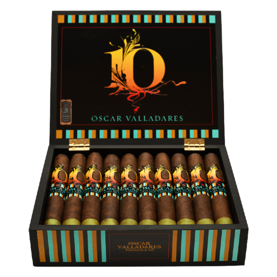 Oscar Valladares 10th Anniversary Toro Cigar - Box of 10