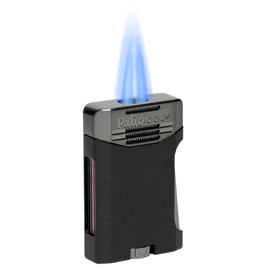 Palio Pro Antares Double Torch Cigar Lighter - Black