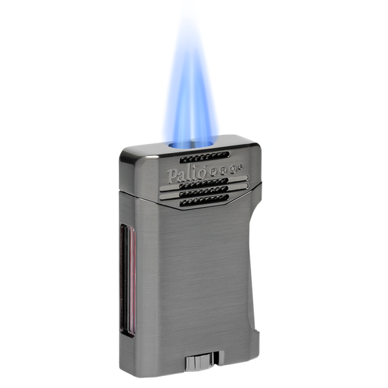 Palio Pro Antares Double Torch Cigar Lighter - Gunmetal