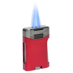 Palio Pro Antares Double Torch Cigar Lighter - Red