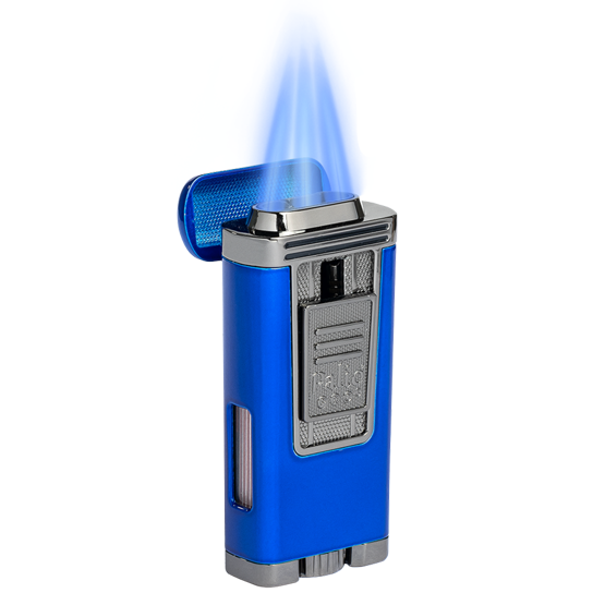 Palio Pro Polaris Triple Torch Cigar Lighter - Blue