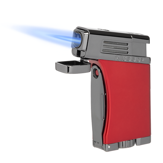 Palio Pro Scorpius Single Torch Cigar Lighter - Red
