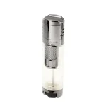 Palio Veneto Quad Torch Cigar Lighter - Clear