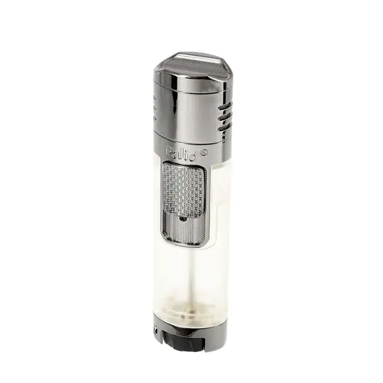 Palio Veneto Quad Torch Cigar Lighter - Clear