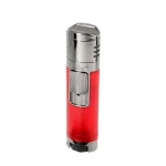 Palio Veneto Quad Torch Cigar Lighter - Red