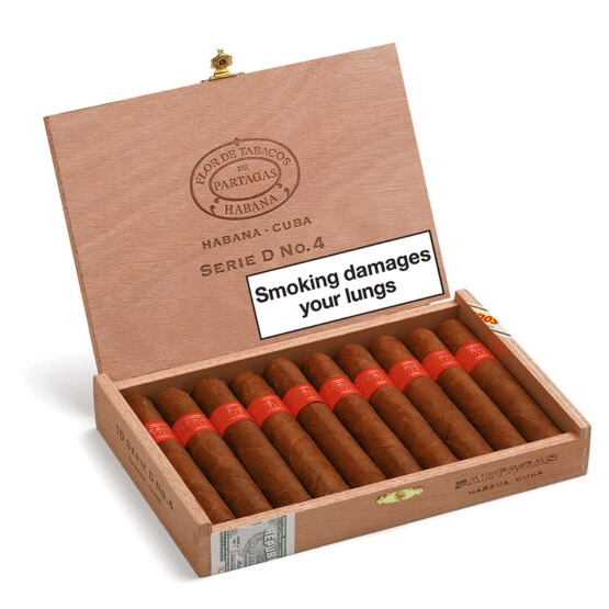 Partagas Serie D No.4 Cigar - Box of 10