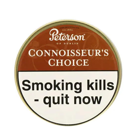 Peterson Connoisseur's Choice Pipe Tobacco 50g - Single Tin