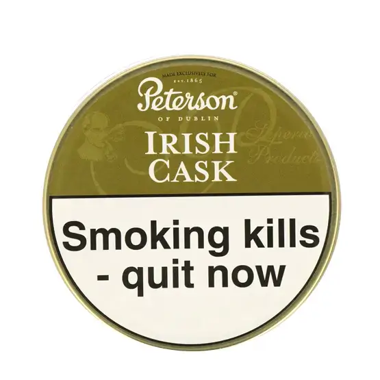 Peterson Irish Cask (Irish Oak) Pipe Tobacco 50g - Single Tin