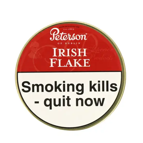 Peterson Irish Flake Pipe Tobacco 50g - Single Tin