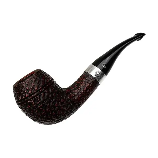 Peterson Sherlock Holmes Deerstalker P-Lip 9mm Pipe - Rustic