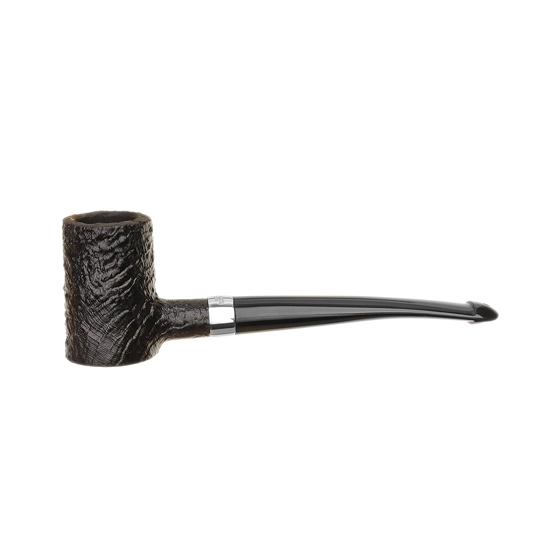 Peterson Speciality Sandblasted Nickel Mounted Tankard P-Lip Pipe