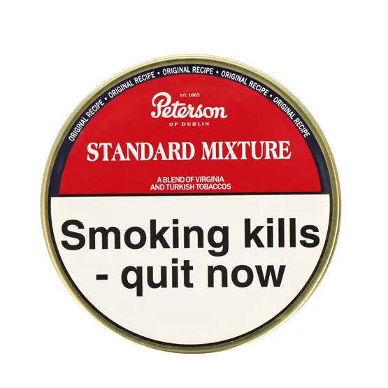 Peterson Standard Mixture Pipe Tobacco 50g - Single Tin