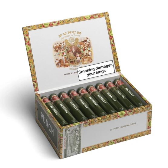 Punch Petit Coronations Tubos Cigar - Box of 25