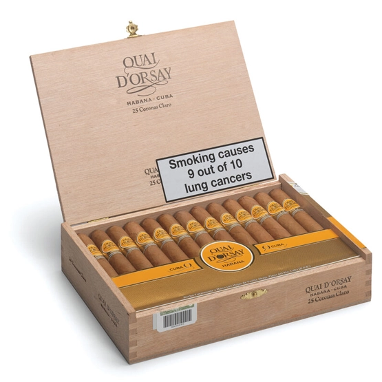 Quai D'Orsay Coronas Claro Cigar - Box of 25