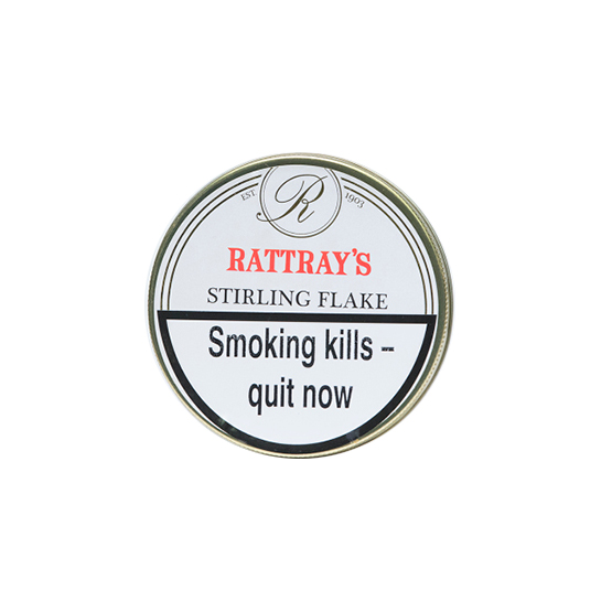 Rattray's Stirling Flake Pipe Tobacco 50g - Single Tin