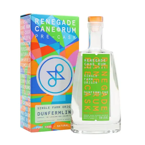 Renegade Rum Dunfermline Farm Column Still Pre-Cask Single Traditional Column Still Rum (70cl / 50%)