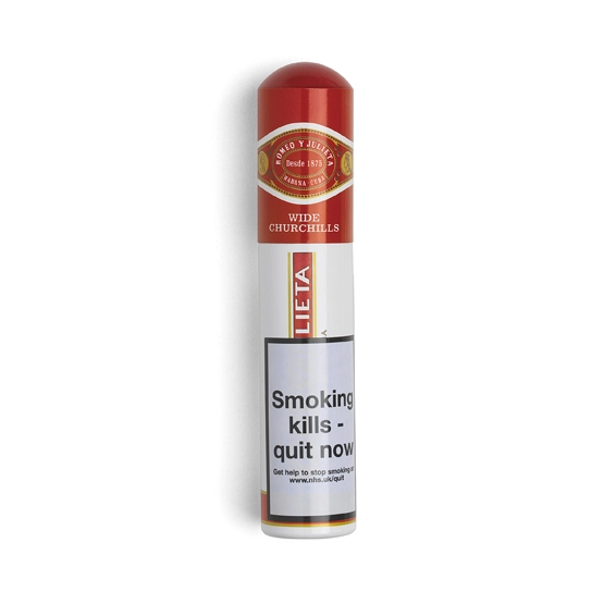 Romeo y Julieta Wide Churchill Cigar - Single Tubos