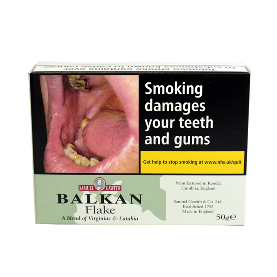 Samuel Gawith Balkan Flake Pipe Tobacco 50g - Single Tin
