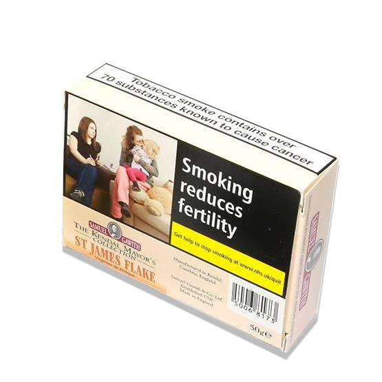 Samuel Gawith St. James' Flake Pipe Tobacco 50g - Single Tin