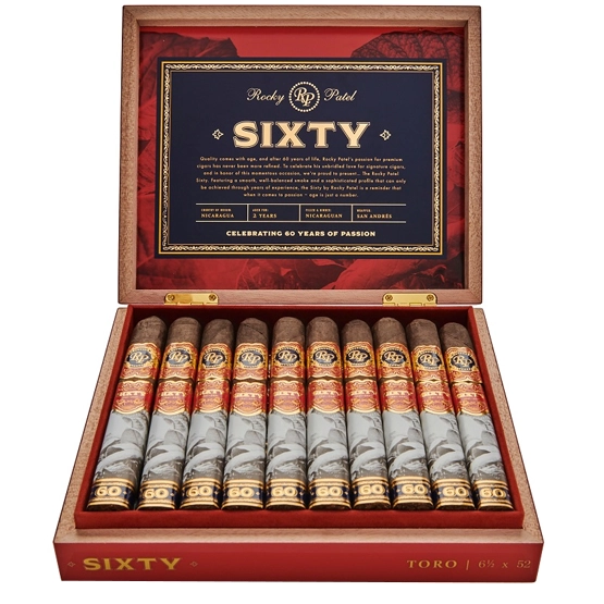 Sixty by Rocky Patel Toro Cigar - Box of 20