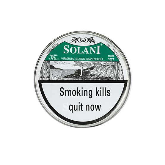 Solani Blend 127 (Green Label) Pipe Tobacco 50g - Single Tin