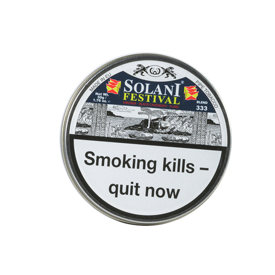 Solani Blend 333 Festival Pipe Tobacco 50g - Single Tin