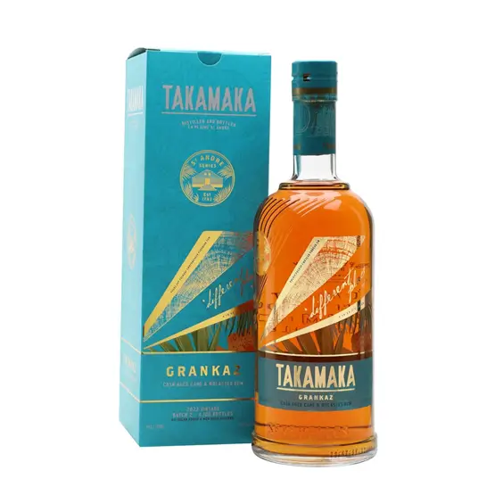 Takamaka Grankaz Rum St AndrÃ© Series Blended Traditionalist Rum (70cl / 51.6%)