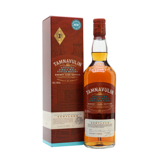 Tamnavulin Sherry Cask Edition Single Malt Scotch Whisky (70cl / 40%)