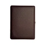 Tsubota Pearl Cosmos Noblesse Cigarette Case - Brown