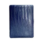 Tsubota Pearl Cosmos Lizard Cigarette Case - Blue