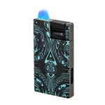 Vector Bishop Flat Jet Flame - Turquoise Black Spade