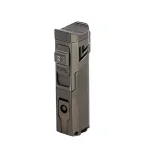 Vector Caliper Single Jet Flame Cigar Lighter - Gunmetal Satin Matte