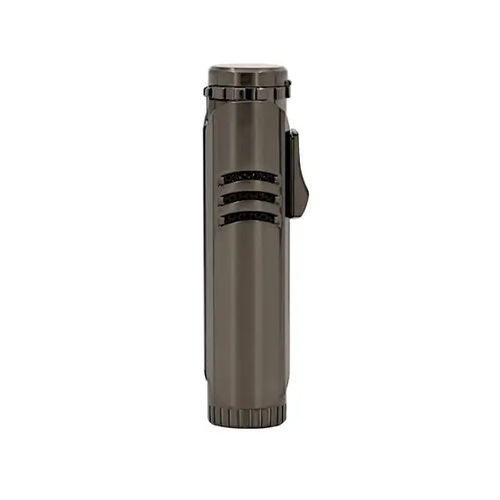 Vector Maxtech Single Jet Flame Cigar Lighter - Gunmetal/Satin