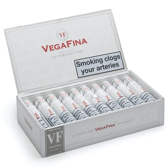 VegaFina Original Robusto Tubos Cigar - Box of 20