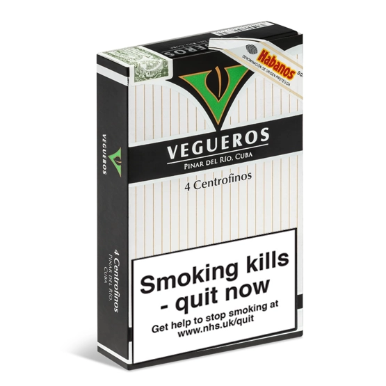 Vegueros Centrofinos Cigar - Pack of 4