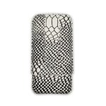 VSB Snake Skin Leather Cigar Case - 3 Robusto