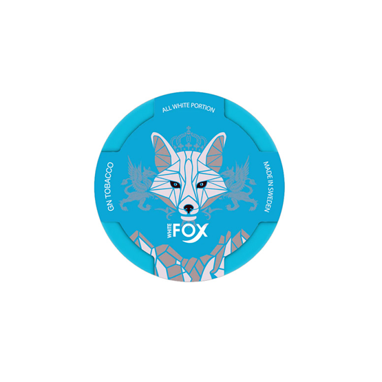 White Fox Slim One Paw Slim White Portion Nicotine Pouches Ã¢â‚¬â€œ 10 x Tins