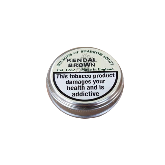 Wilsons of Sharrow Kendal Brown Snuff 20g - Single Large Tin